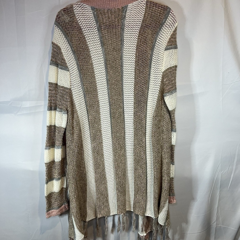 Cato Womens Cardigan Sweater Blanket Open Front Knit Long Sleeve Size XL X-Large - Picture 7 of 7